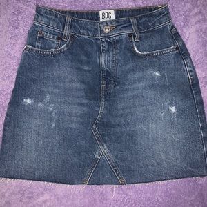 Denim Mini Skirt Urban Outfitters
